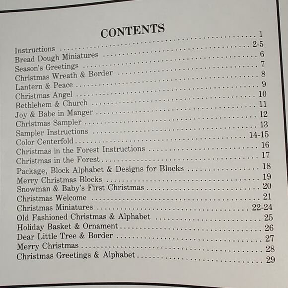 Seasons Greetings From Barbara and Cheryl Patterns Christmas, Holiday, Ornaments - Picture 3 of 10